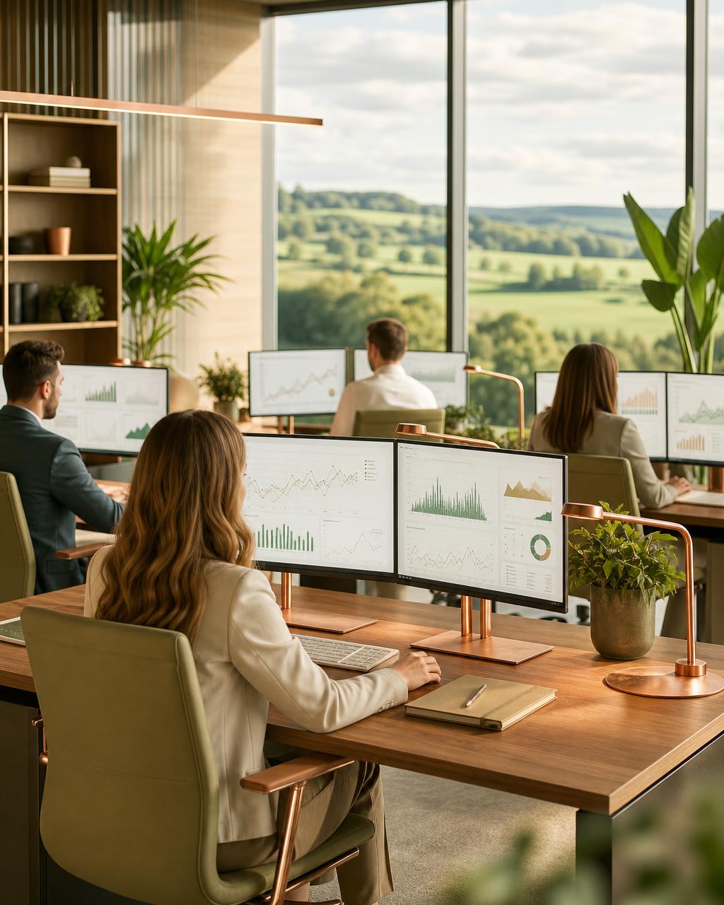 Zespół Energynat w nowoczesnym centrum operacyjnym obrotu energią